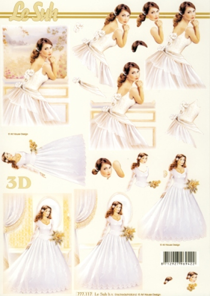 3D Bogen - A4 - Le Suh 777117 - Braut