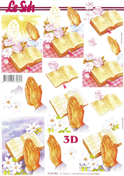 3D Bogen - Le Suh 4169983 - Betende Hände