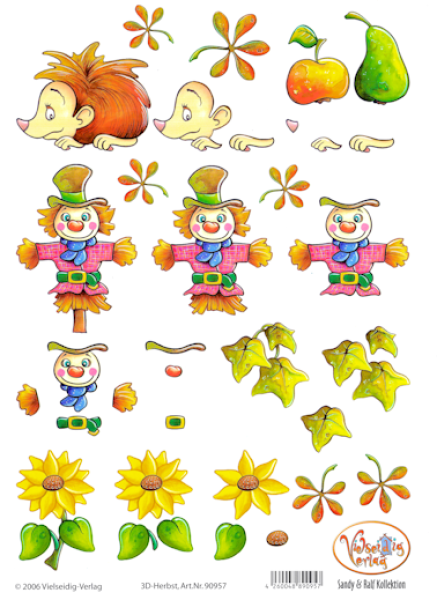 3D Bogen - Vielseidig Verlag - Herbst