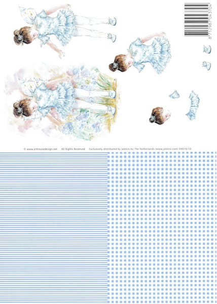 3D-Bogen - Blumenelfen Nr. 10