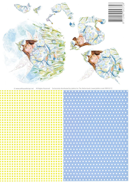 3D-Bogen - Blumenelfen Nr. 12