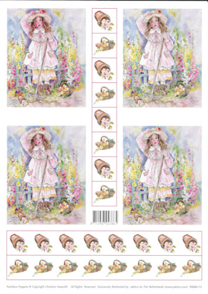 3D-Bogen - Paintbox Poppets Nr. 13