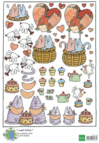 3D-Bogen The wonderful world of Corrie Kuipers - Sweet kitties