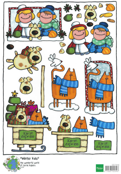 3D-Bogen The wonderful world of Corrie Kuipers - Winter kids