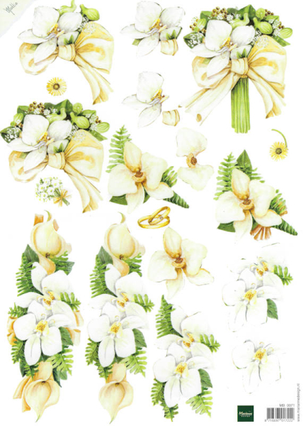 3D Bogen - Marianne Design - Brautstrauß