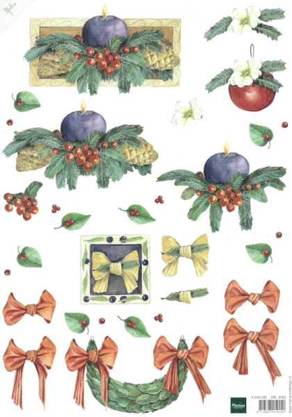 3D Bogen - Marianne Design - Weihnachtsgestecke