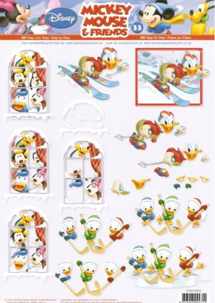 3D Bogen Disney "Mickey Mouse and Friends" - Nr. 33