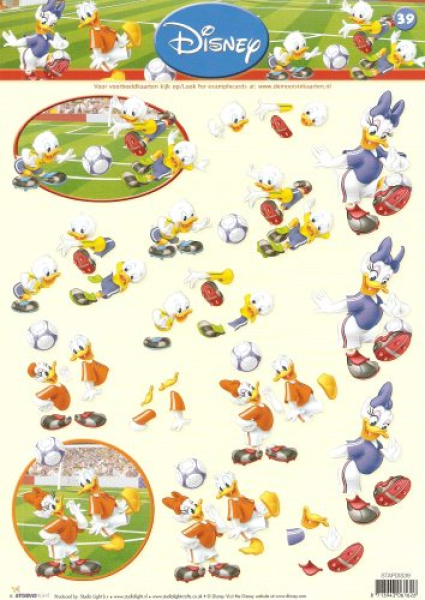 3D Bogen Disney "Fußball-Kollektion" - Nr. 39