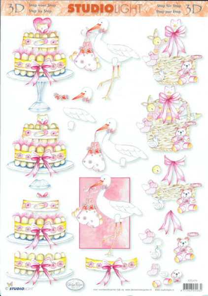 3D-Bogen - Studiolight STG459 - Babyparty