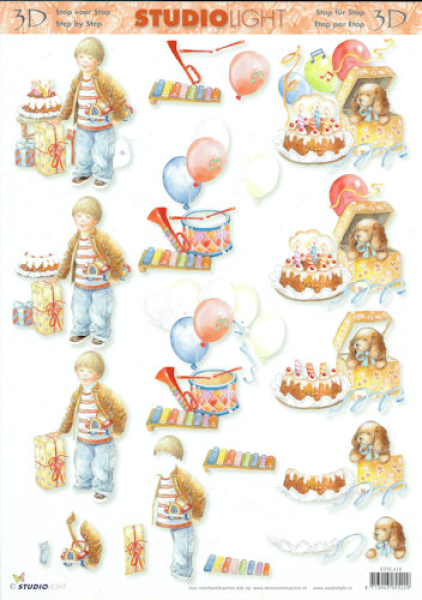 3D-Bogen - Studiolight STSL418 - Kindergeburtstag