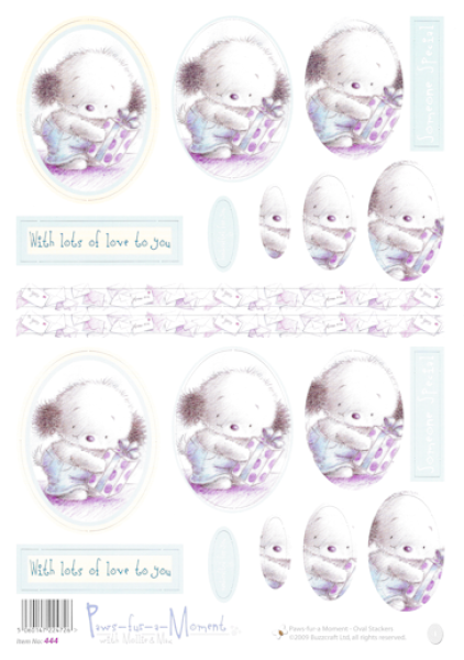 Pyramid 3D Stanzbogen - Paws-fur-a-Moment Nr.5