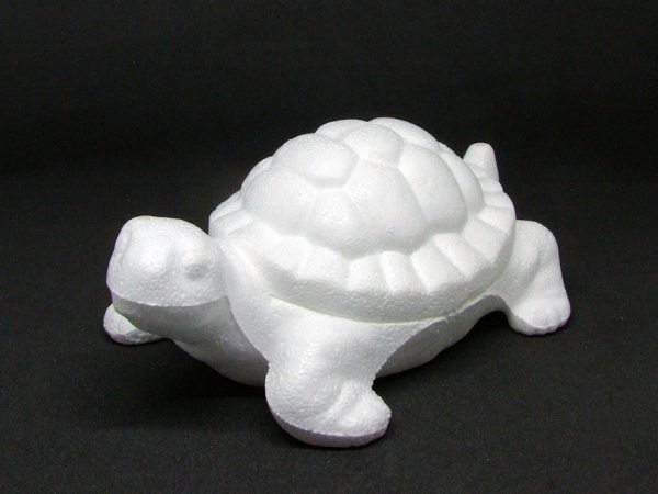 Styropor Schildkröte (Spardose)