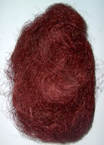 Sisalfaser weinrot - ca.50gr
