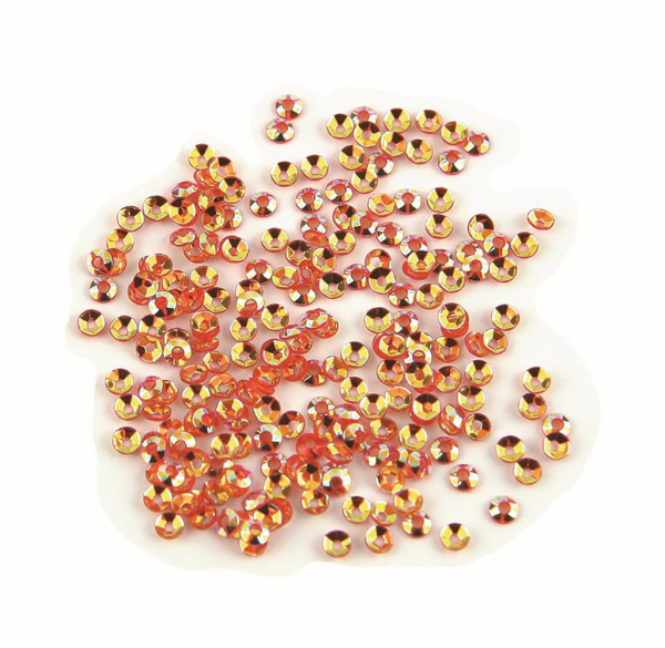 Pailletten Ø 3 mm gewölbt, 6 Gramm - Indian Summer