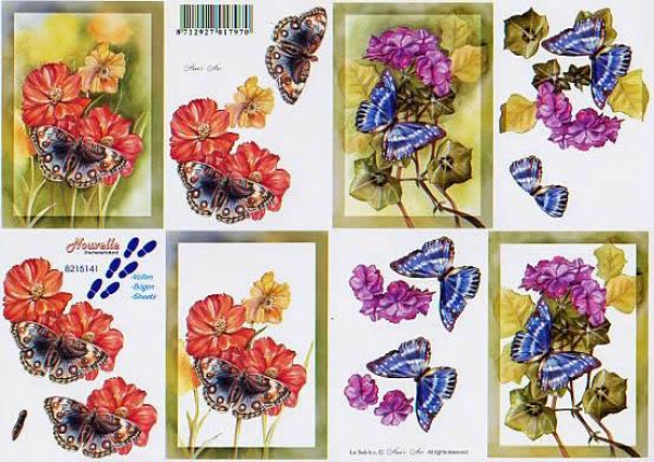 3D Bogen - Le Suh / Nouvelle 8215141 - Schmetterlinge