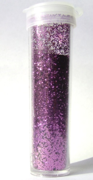 Brillant Glitter/Polyester Glitter in Streudose - flieder