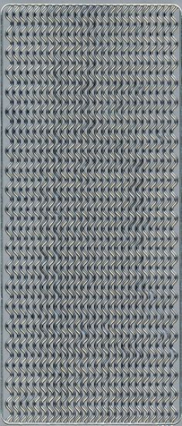 Sticker Wellen-Linien - silber   1 Bogen 23x10 cm