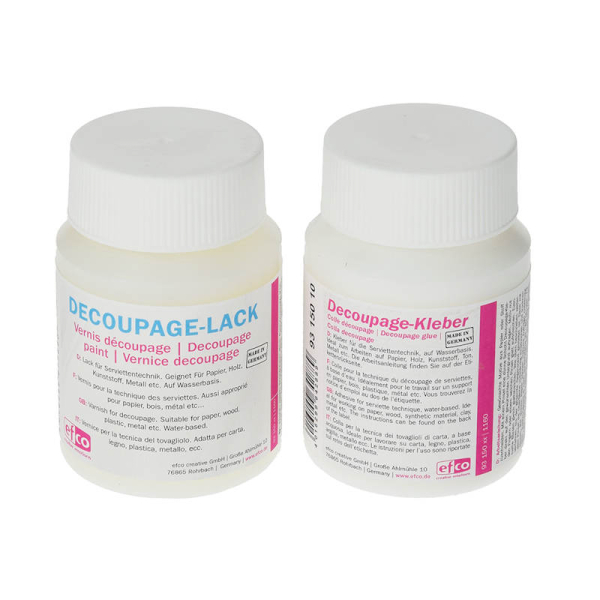 Decoupage-Set Kleber & Lack - 2x 100 ml