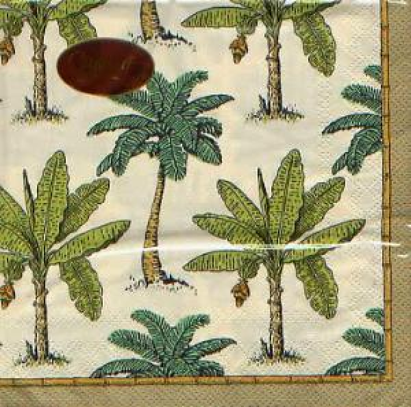 Serviette Palm Trees