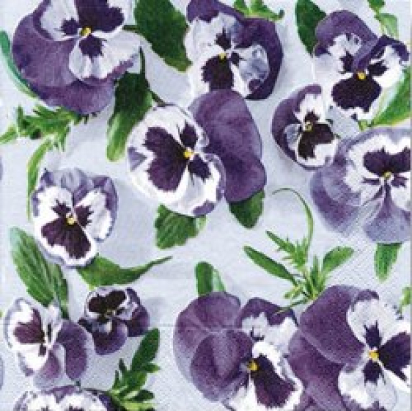 Serviette Sea of Pansies
