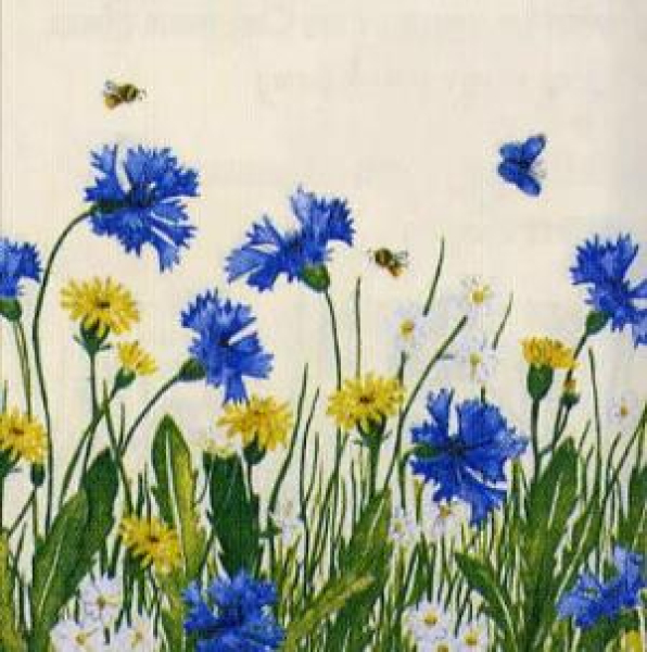 Serviette Cornflower