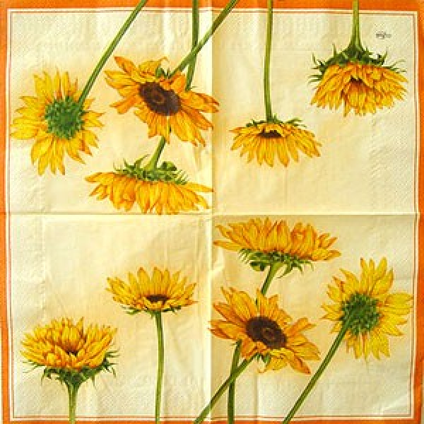 Serviette Sunshine orange
