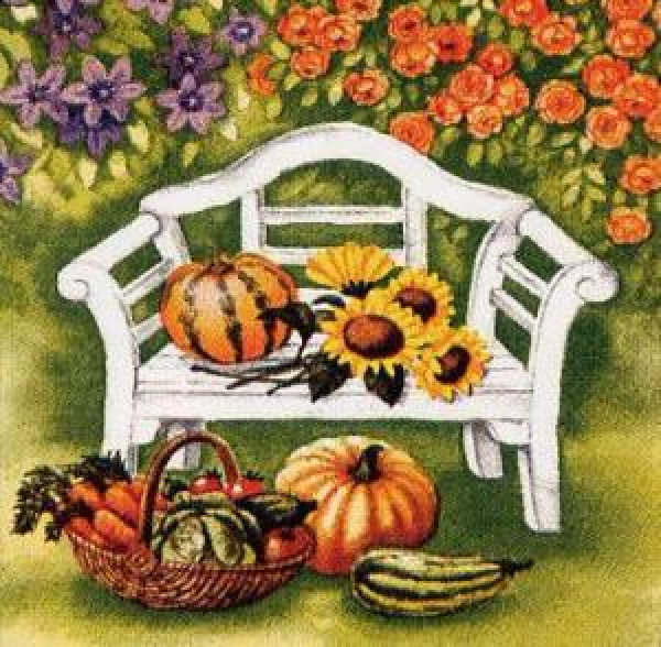 Serviette Harvest Time