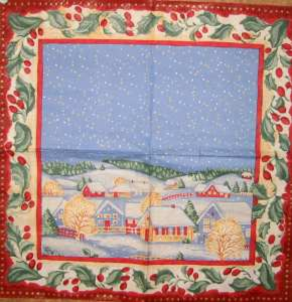Servietten Winter Landscape