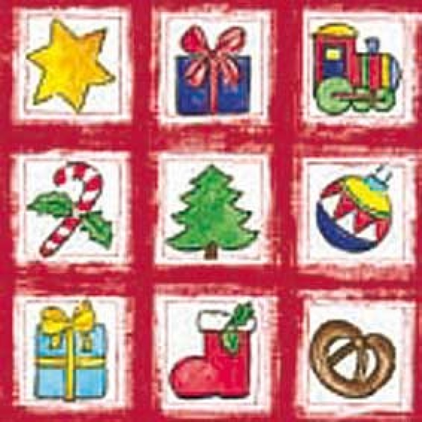 Servietten Christmas Details