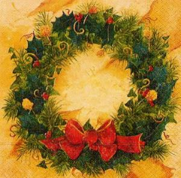 Servietten Antique garland
