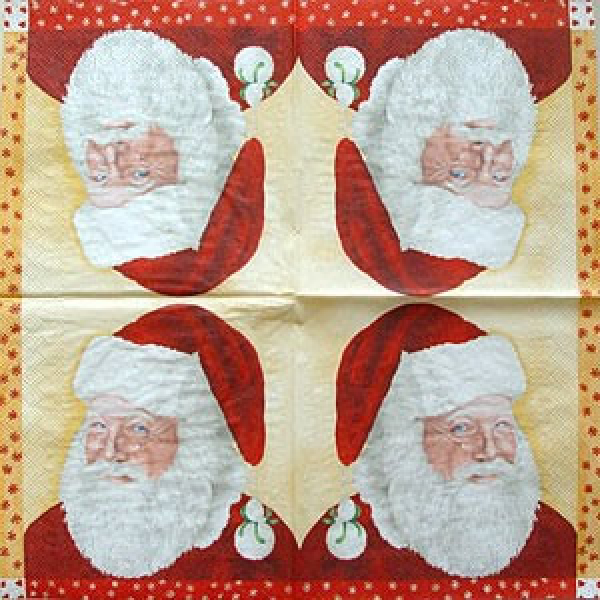 Servietten Father Christmas