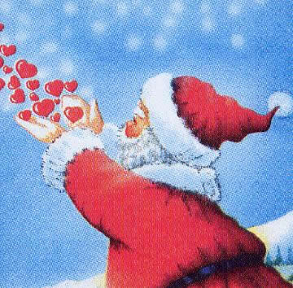 Servietten From Santa with Love