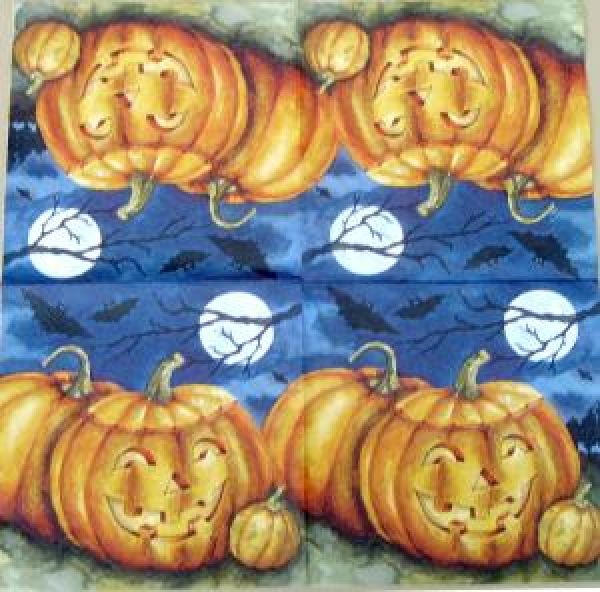 Servietten Halloween Kürbisse