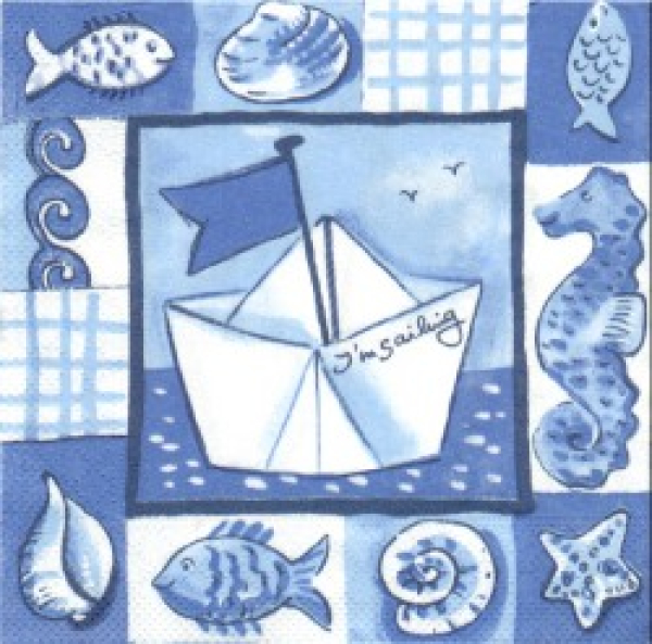 Servietten Sailing