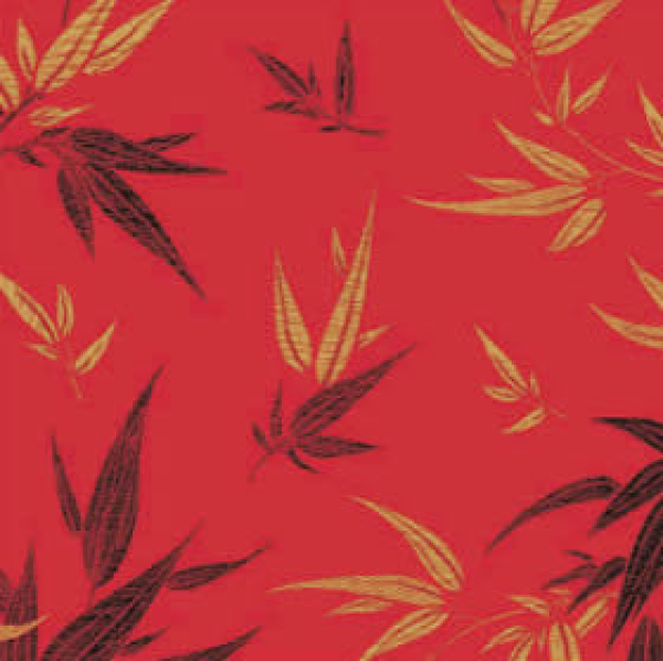 Serviette Chinesisches Motiv