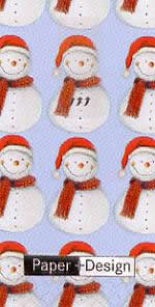 Taschentuch Snowman   1 Stück - 4-lagig