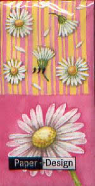 Taschentuch Daisies in bloom   1 Stück - 4-lagig