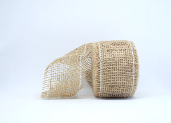 Juteband natur - 1 Meter