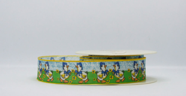 Dekoband Enten - 1 Meter