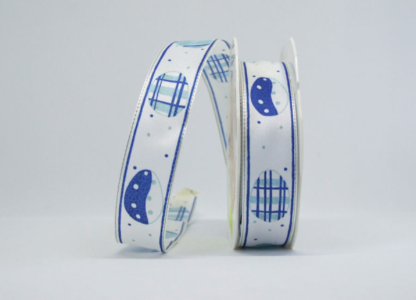 Schnittband Ostereier mit Drahtkante - 1 Meter