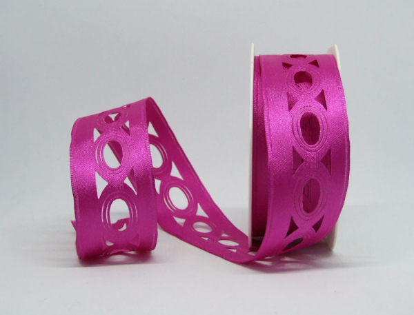 Cutout-Band Arcade pink - 1 Meter