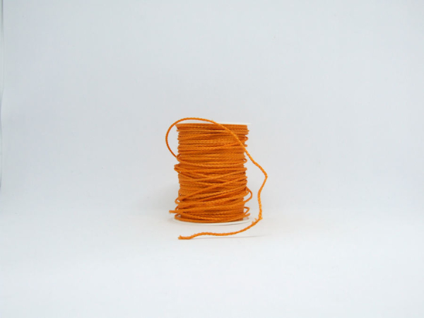Kordel biegsam - orange - 1 Meter