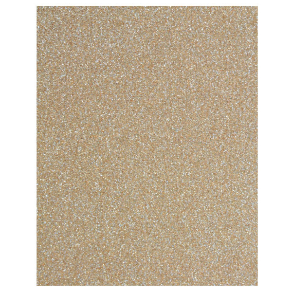 Luxus-Glitterkarton 'Garden of Love' - kupfer