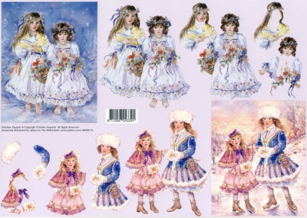 3D Bogen - A4Paintbox Poppets Nr. 15