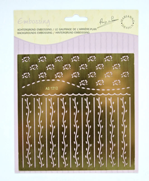 Marianne Design Hintergrund Embossingschablone