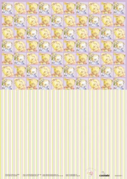 Basispapier/Hintergrundpapier "Some bunny to love" - Nr. 11