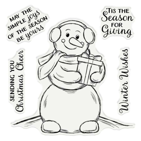 Acrylstempel-Set - The season of giving