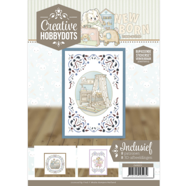 3D-Bastelset Creative Hobbydots Nr. 11 - Newborn