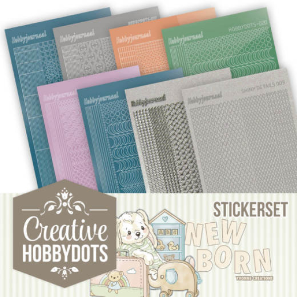 Creative Hobbydots Stickerset Nr. 11 - Newborn