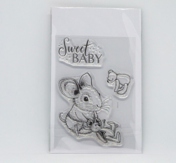 Clear Stamp - We folk Series - Baby mouse/Babymaus